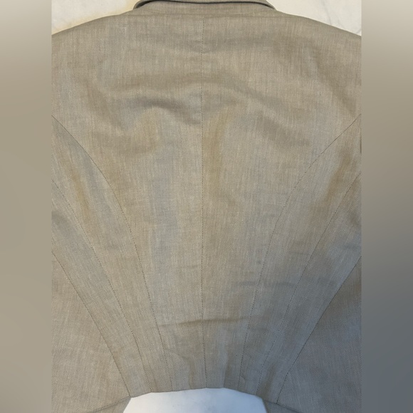 Twenty8Twelve Cropped Linen Blazer - Sz US4 - Picture 4 of 14